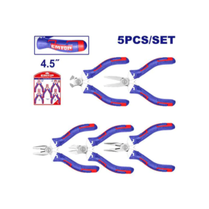 EMTOP 5 PCS MINI PLIERS SET 5PCS/SET EPLSM0511