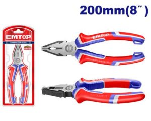 EMTOP COMBINATION PLIERS 200MM (8