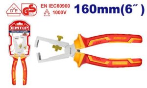 EMTOP WIRE STRIPPING PLIERS 160MM (6