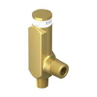 HENRY PRESSURE RELIEF VALVE 5230A 27.6 BAR CE 1/4NPTX1/2FLARE