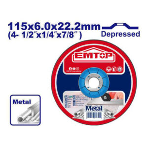 EMTOP Abrasive metal grinding disc EACD601151