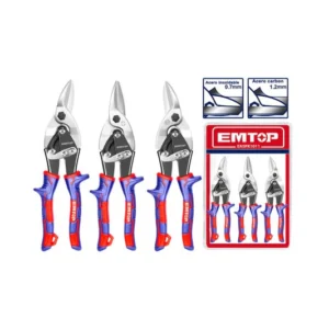 EMTOP 3 Pcs aviation snip set EASPK1011