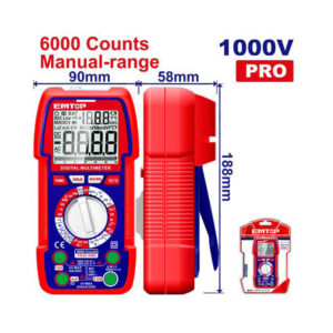 EMTOP Digital multimeter EDMR5410003