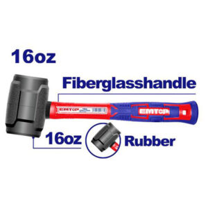 EMTOP Rubber hammer EHAMRH1601