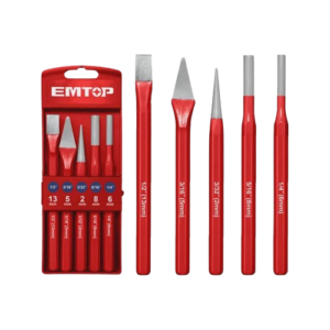 EMTOP 5 Pcs Cold chisel and punch set EMCC8395