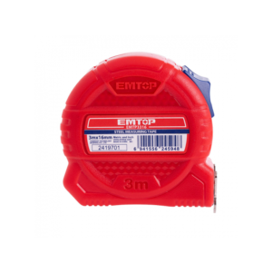 Emtop Steel measuring tape EMTP3316