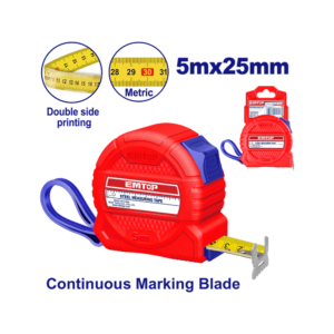 Emtop Steel measuring tape EMTP3525M
