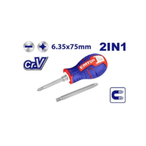 EMTOP 2 In 1 screwdriver set ESDRH0201