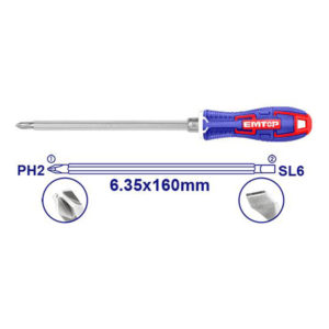 EMTOP 2 IN 1 Screwdriver set ESDRH0202