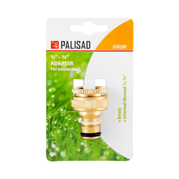 PALISAD BRASS HOSE ADAPTOR 1/2