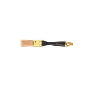MTX FLAT BRUSH WOODEN BLACK HANDILE 1