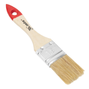 MTX FLAT BRUSH WOODEN HANDLE 1.1/2