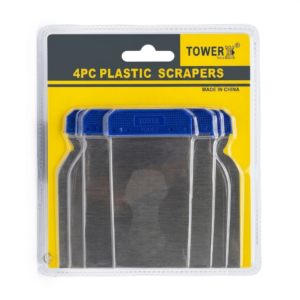 TOWER METAL SCRAPPER SET 4PCS