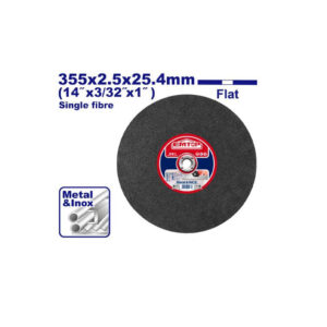 EMTOP ABRASIVE METAL CUTTING DISC 355mm X 2.5mm X 25.4mm EACD253551